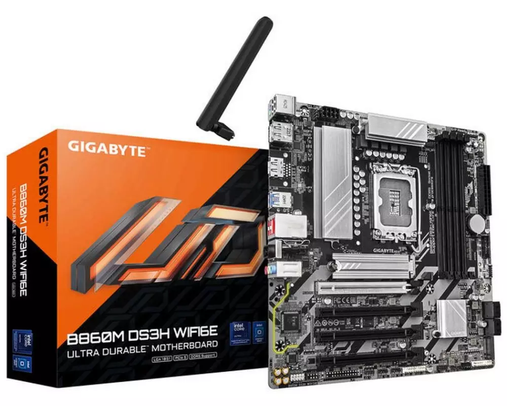 Gigabyte Mainboard B860M DS3H WIFI6E