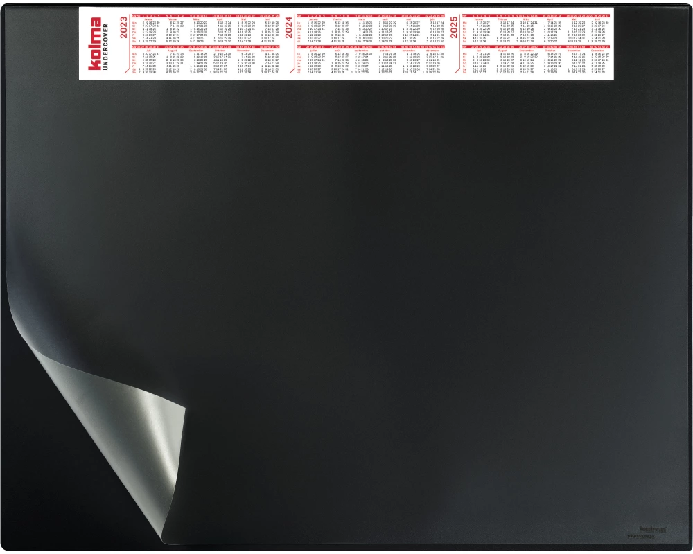 KOLMA Schreibunterlage Perform 34.568.06 schwarz 63x50cm