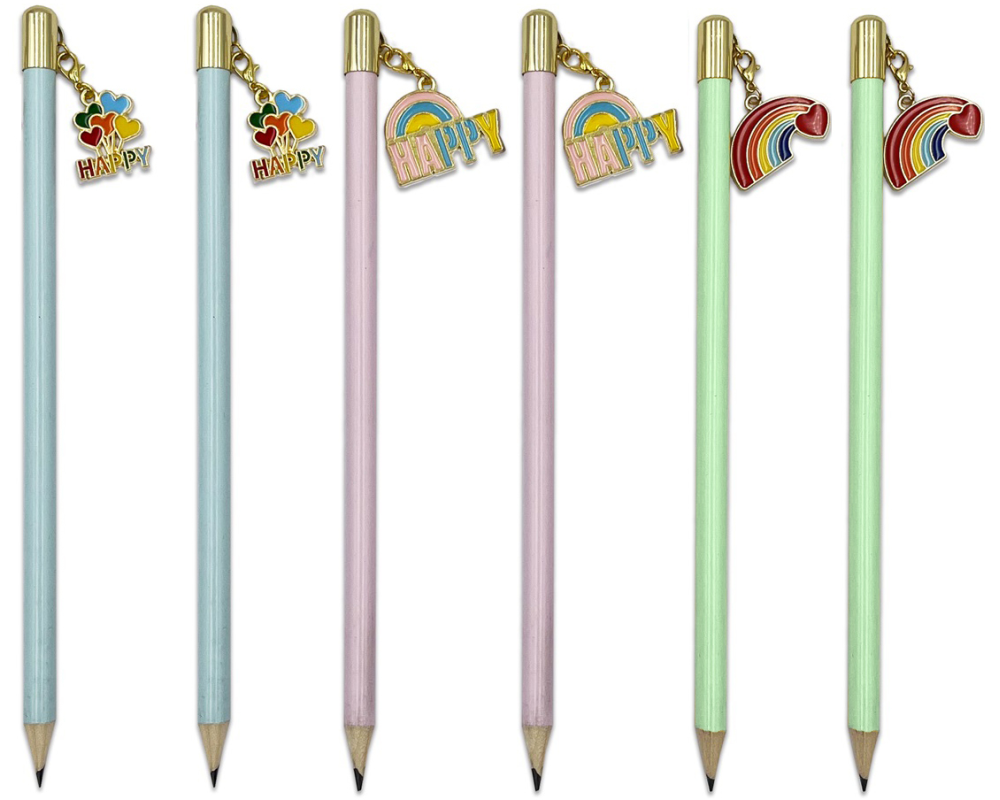 ROOST Bleistift Regenbogenzauber HB TSKY-P2501 assortiert