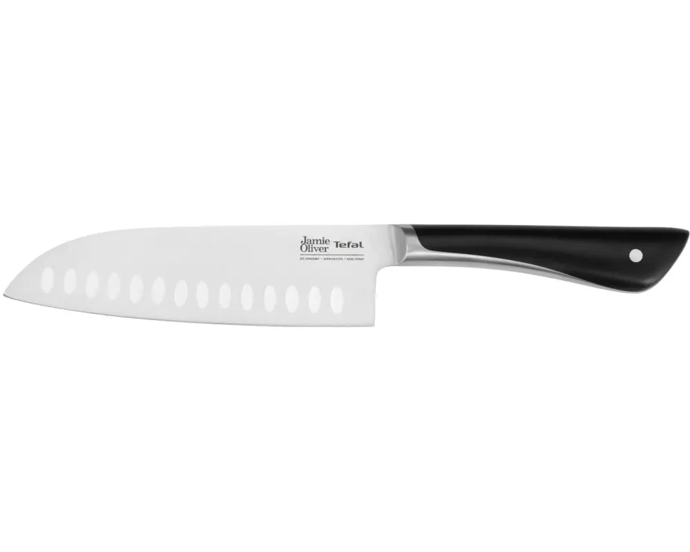 Tefal Santokumesser Jamie Oliver 16.5 cm, Schwarz