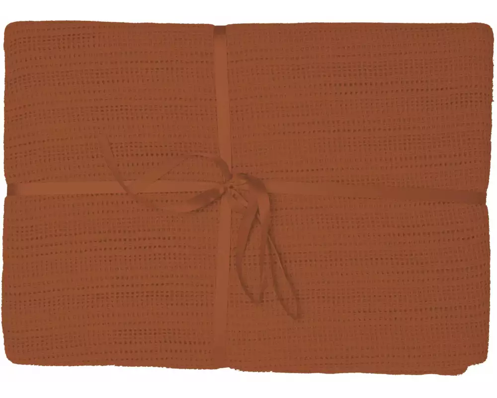 Night Fashion Decke Sole 210 x 150 cm, Terracotta