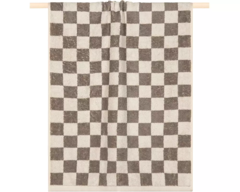 pad Handtuch Chess 50 x 100 cm, Charocal