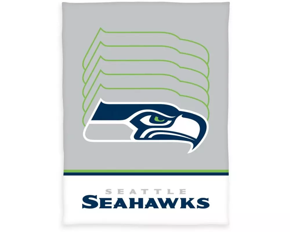 Herding Decke Seattle Seahawks 150 x 200 cm, Mehrfarbig