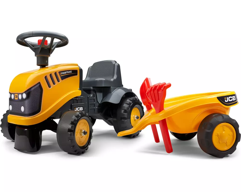 Falk Rutschfahrzeug JCB Rutscher + Anh. S