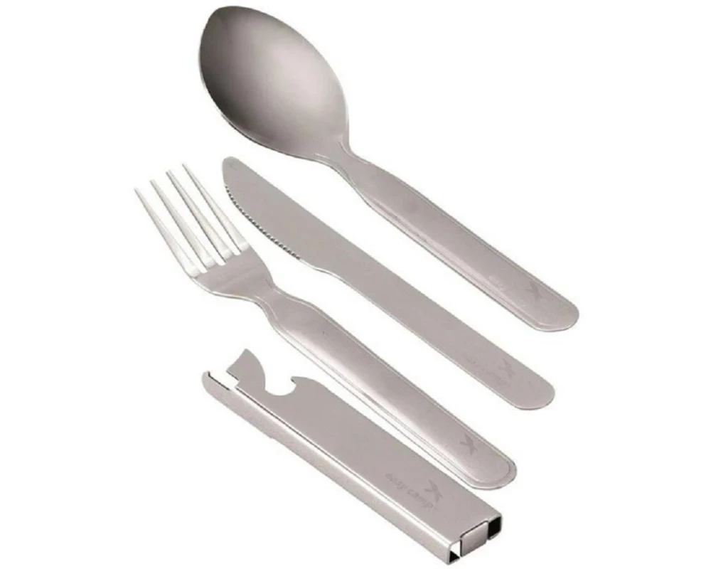 Easy Camp Outdoor-Besteck-Set Travel Cutlery Deluxe 4-teilig
