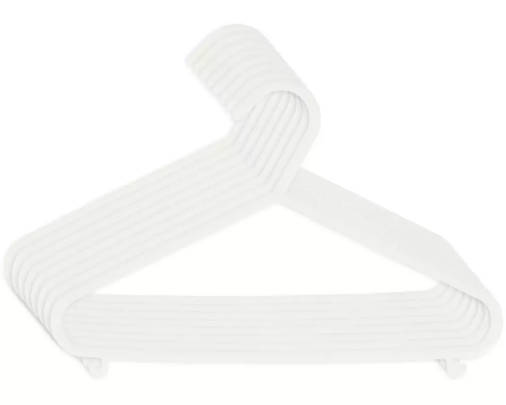 bieco Kinderkleiderbügel 8 Stk. Weiss