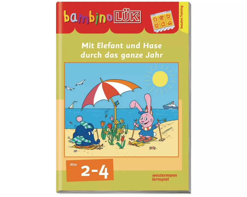 LÜK bambinoLÜK Mit Elefant und Hase durch das Jahr