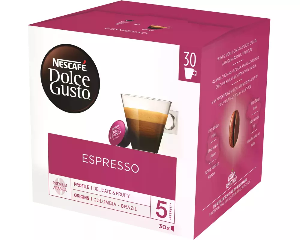 Nescafé Kaffeekapseln Dolce Gusto Espresso 30 Stück