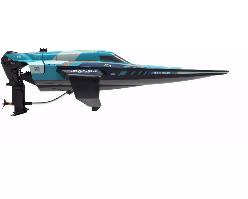 Joysway E1 Racebird Hydrofoil Boat Team Miami 1:14 RTR