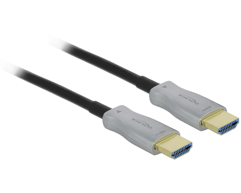 Delock Optisches Kabel aktiv 4K 60 Hz HDMI - HDMI, 70 m