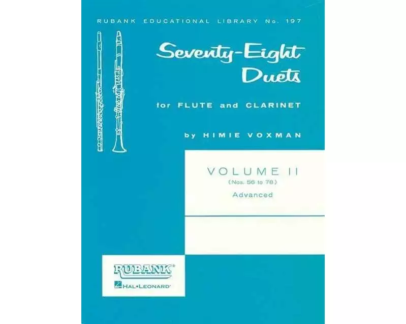 78 Duets for Flute and Clarinet