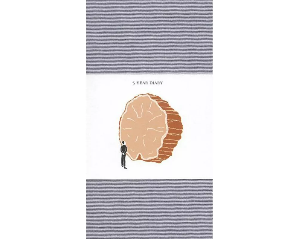 5 Year Diary: Blue Cover