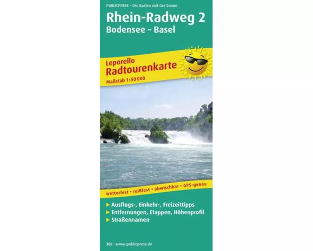 Rhein-Radweg 2, Bodensee-Basel