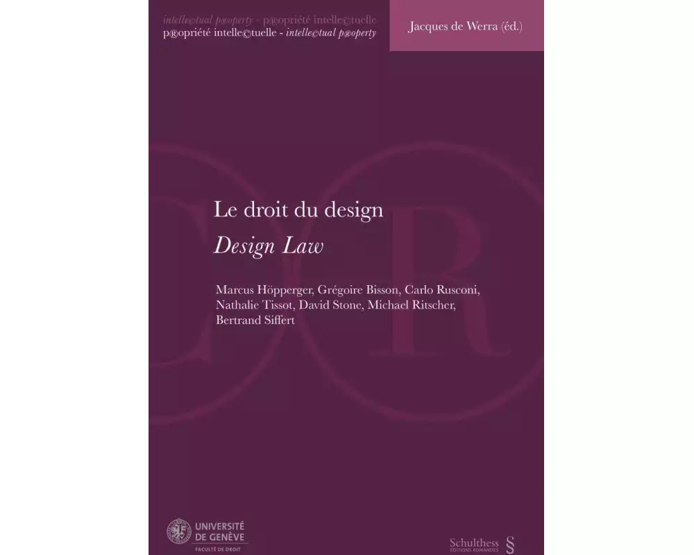 Le droit du design - Design Law