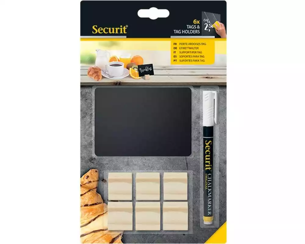 Securit Minikreidetafel A7 13-teilig
