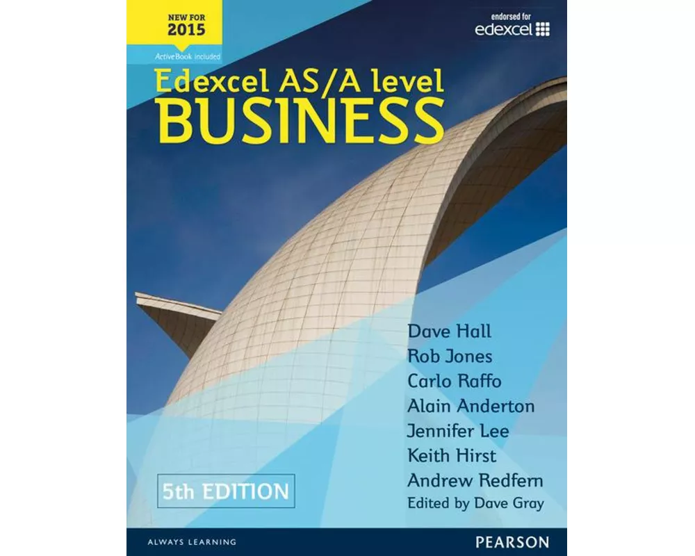 Pearson Edexcel AS & A Level Business (5th edition) Student Book