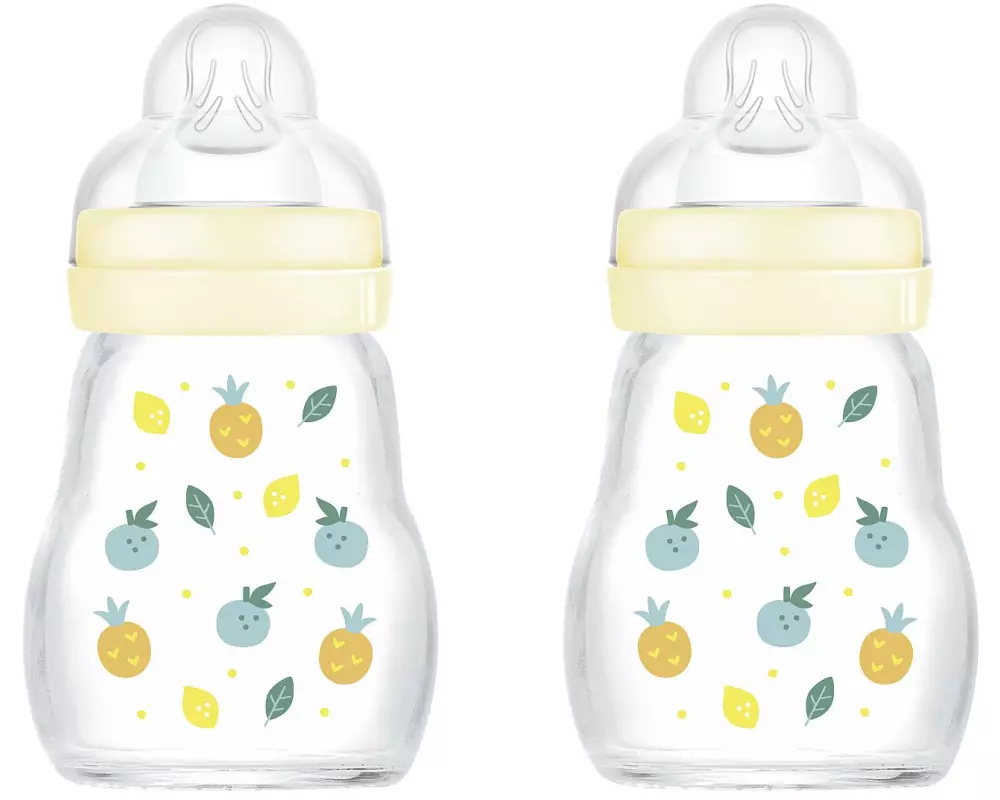 MAM Glasflasche Feel Good 170 ml, 2er-Kit