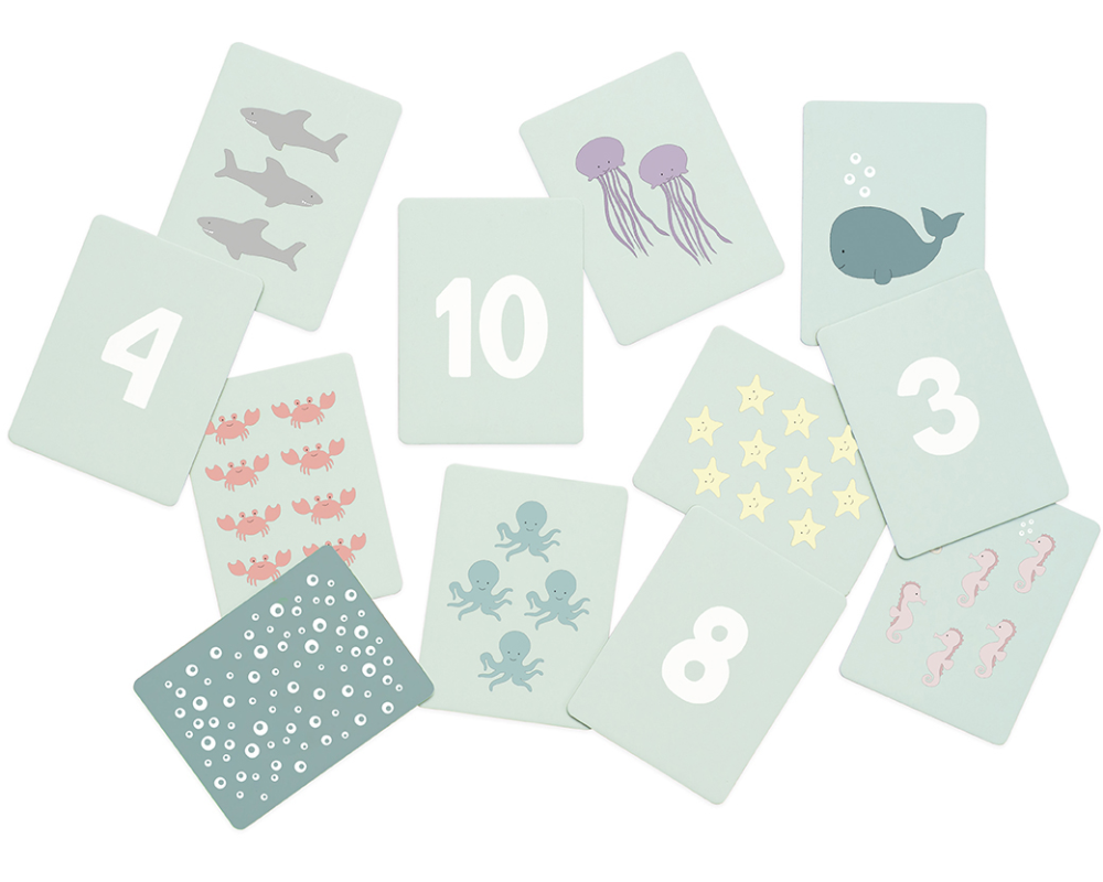 JABADABADO Memory Zahlen 9x12cm A3224