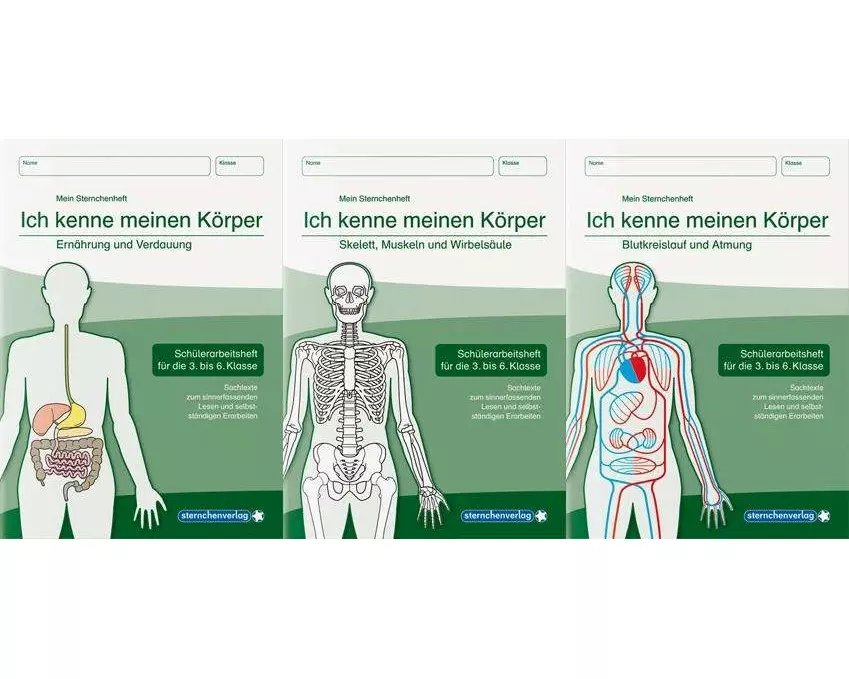 Ich kenne meinen Körper - 3 Hefte im Kombi