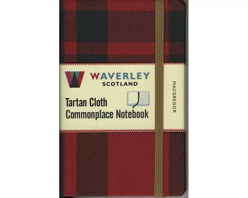 Waverley (M): MacGregor Tartan Cloth Commonplace Notebook