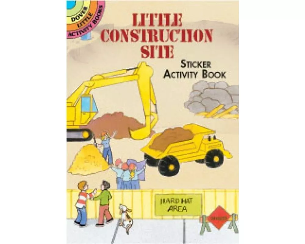 Little Construction Site Sticker Activity Book