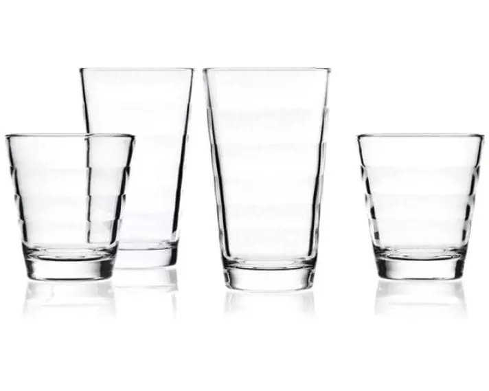 Leonardo Trinkglas Onda 1 Stück, Transparent