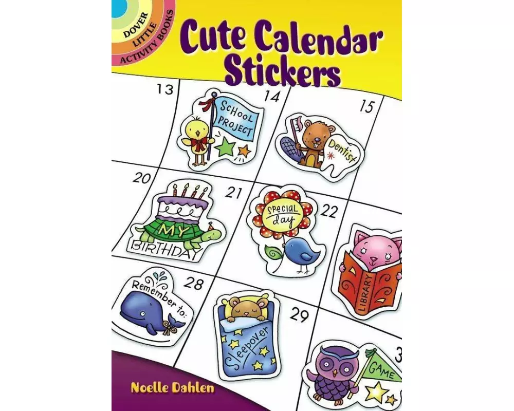 Cute Calendar Stickers