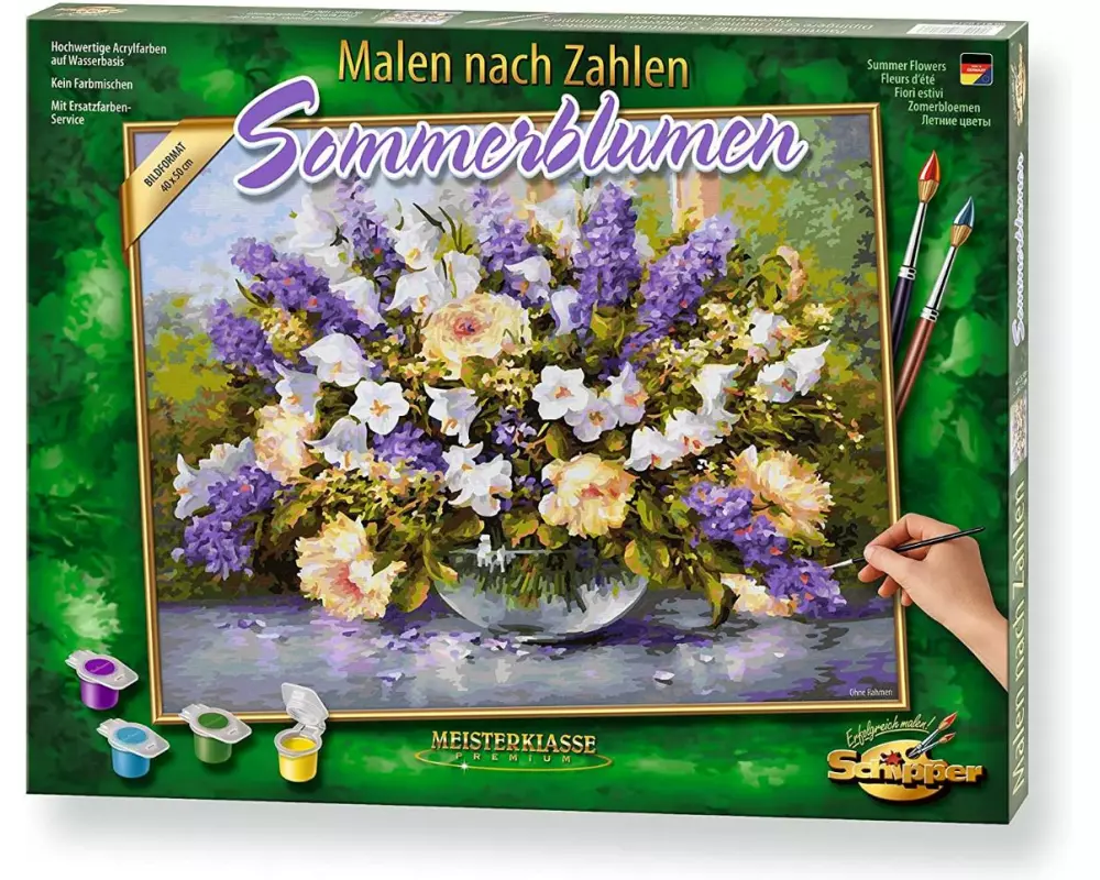 Schipper Malen nach Zahlen Sommerblumen