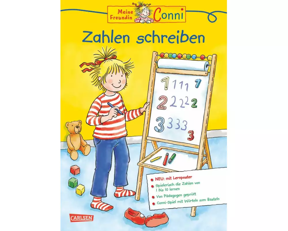 Conni Gelbe Reihe (Beschäftigungsbuch): Zahlen schreiben Extra