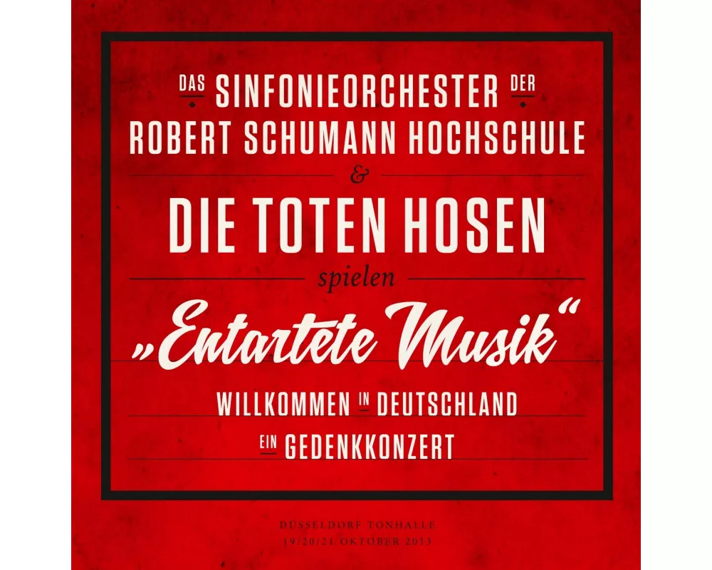 Entartete MusikWillkommen In Deutschland-Ein Ged