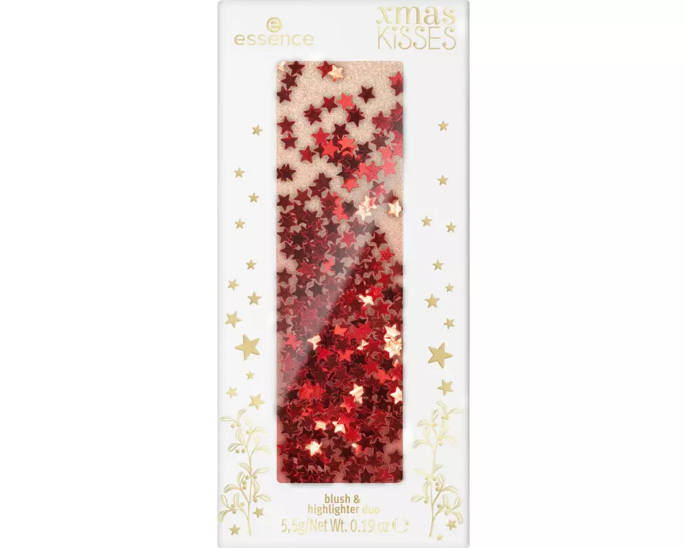 essence Blush and Highlighter duo XMAS KiSSES multi