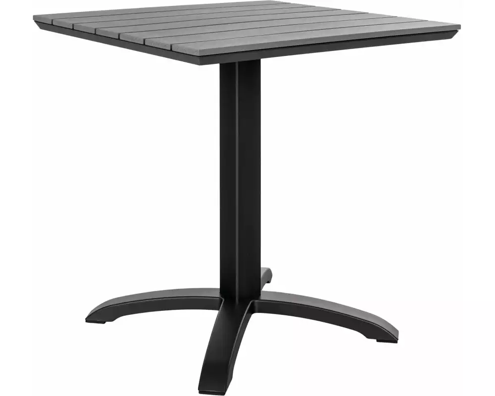 House Nordic Gartentisch Schwarz/Grau