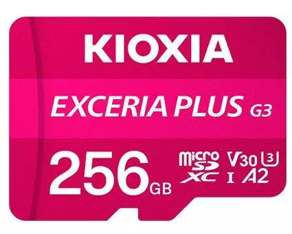 Kioxia microSDXC-Karte EXCERIA PLUS G3 256 GB