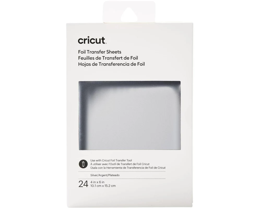 Cricut Transferfolie 10.1 x 15.2 cm Silber , 24 Blatt
