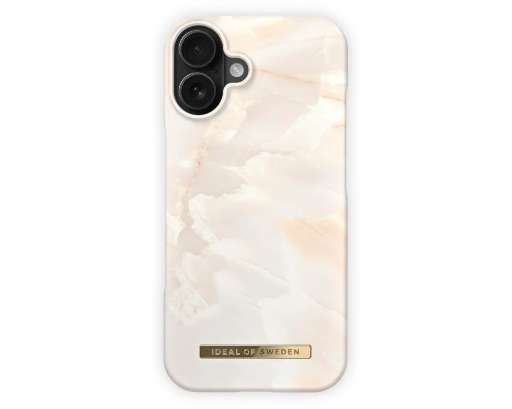 Ideal of Sweden Back Cover iPhone 16 Plus Pearl Marble