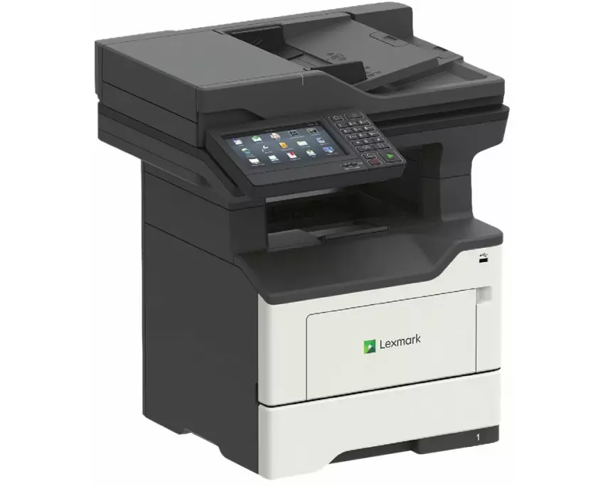 LEXMARK MX622adhe mono MFP, analog fax, duplex, harddisk, network, touchscreen