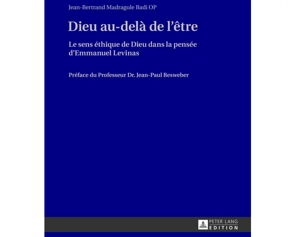 Dieu au-delà de l’être