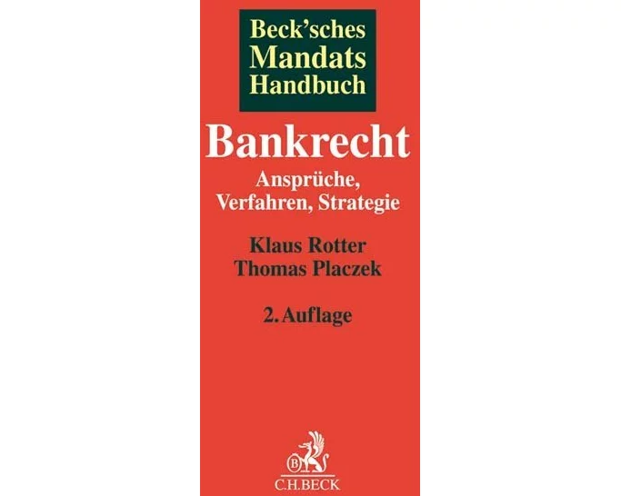 Beck'sches Mandatshandbuch Bankrecht