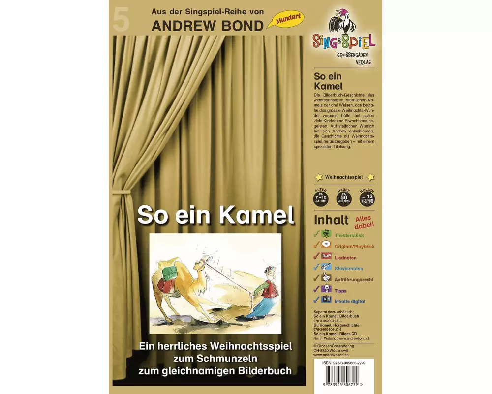 So ein Kamel, Singspiel mit CD (SS05)