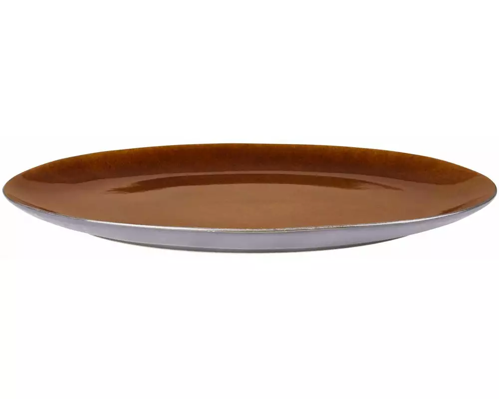 Bitz Servierplatte 45 x 34 cm Braun