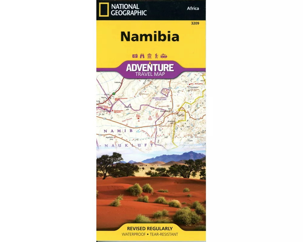 Touristische Karte Namibia 1:1 200 000