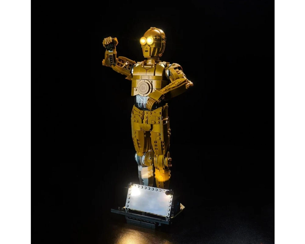BrickBling LED-Licht-Set für LEGO Star Wars: C-3PO (75398)