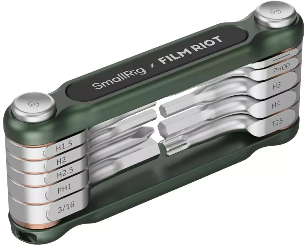 Smallrig 10-in-1-Klappschlüsselsatz Grün
