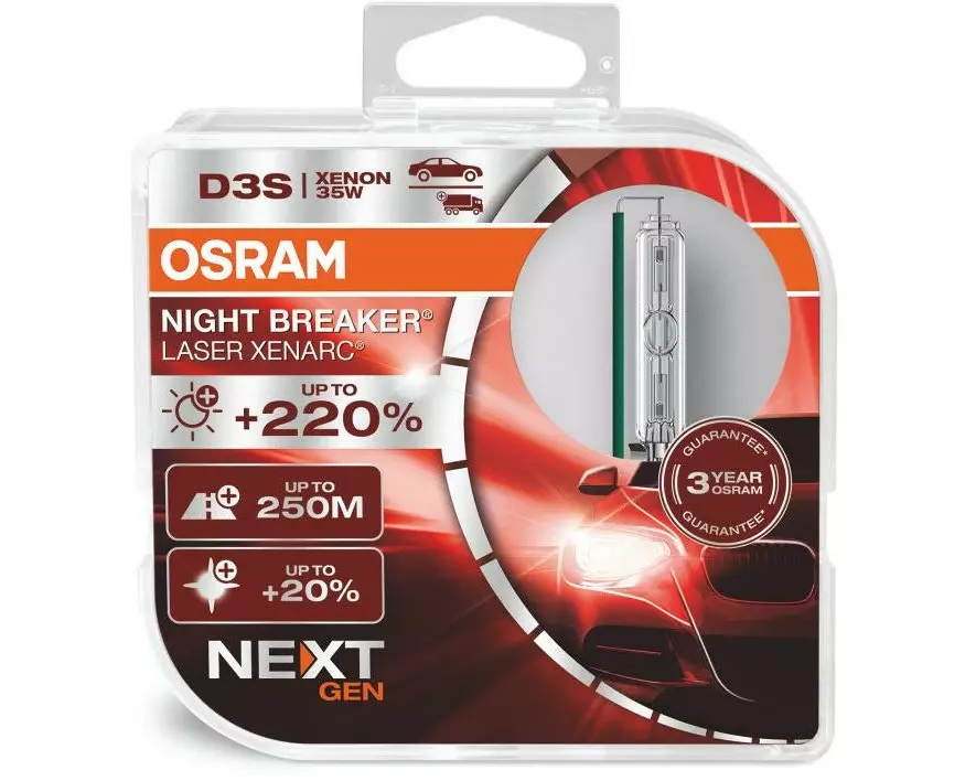 OSRAM D3S XENARC Night Breaker Laser Duobox LKW/PKW 35 W