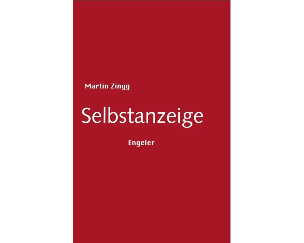 Selbstanzeige