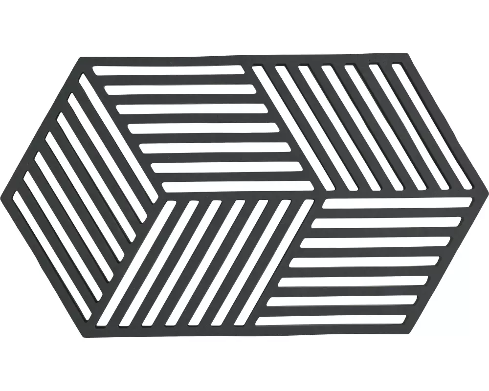 Zone Denmark Topfuntersetzer Hexagon Schwarz