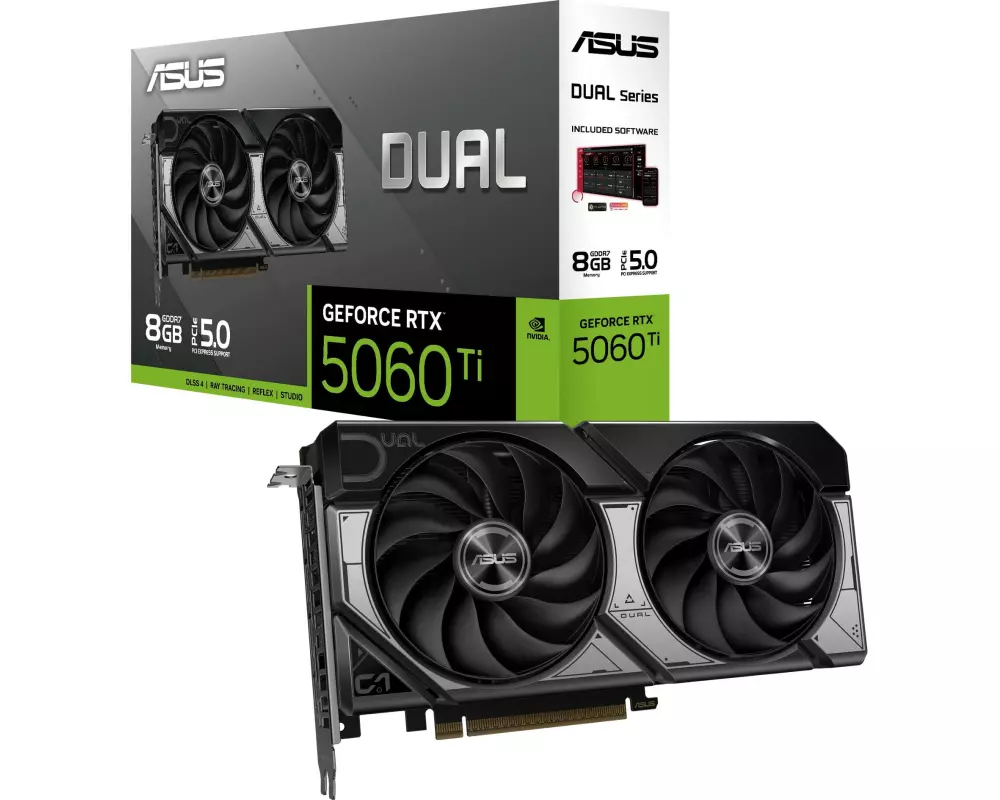 ASUS Grafikkarte Dual GeForce RTX 5060 Ti 8 GB