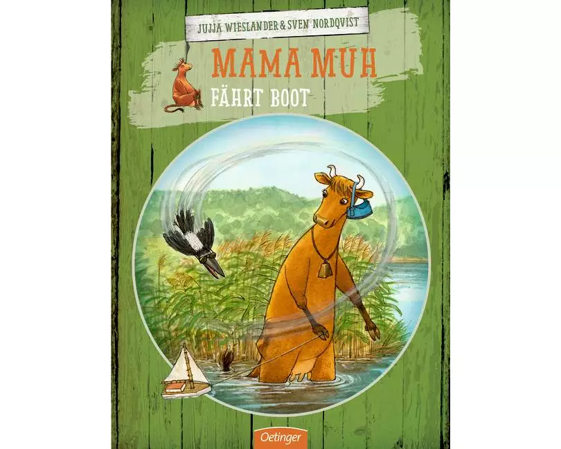 Mama Muh fährt Boot