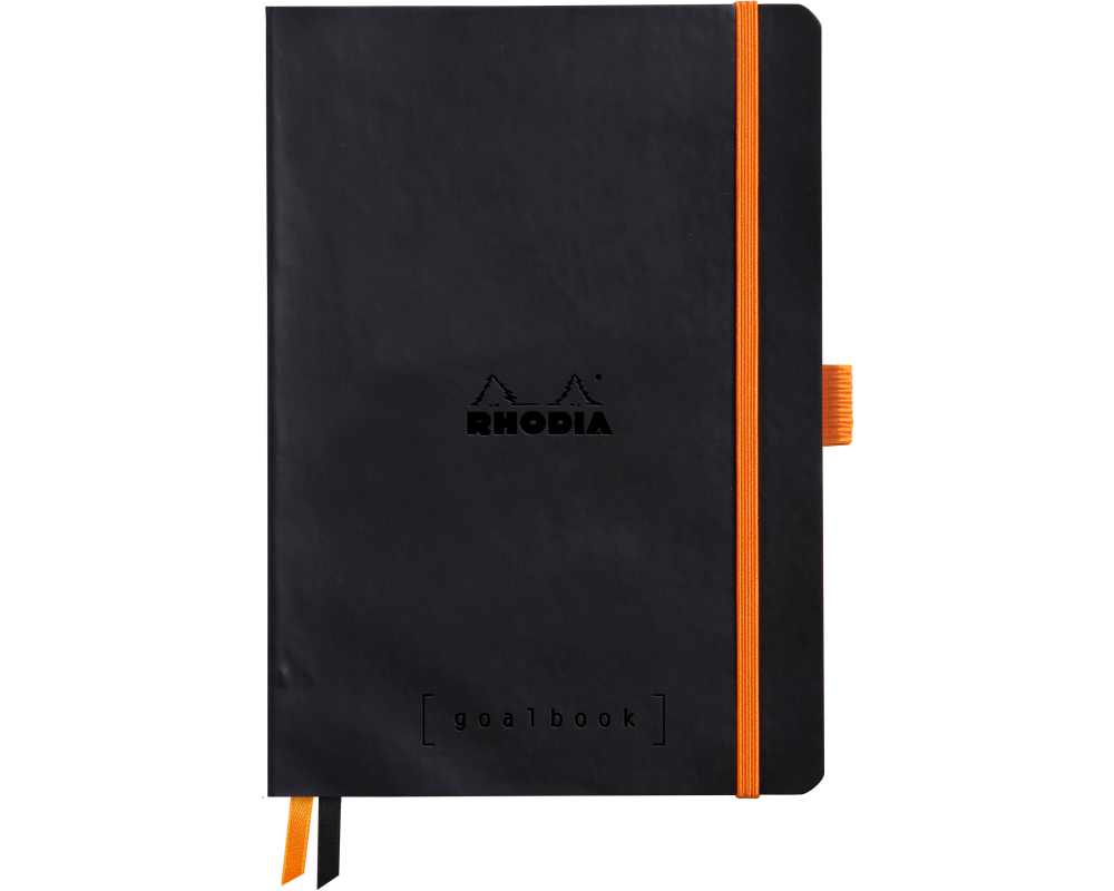 RHODIA Goalbook Notizbuch A5 117571C Softcover schwarz 240 S.
