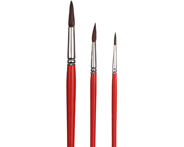 TALENS Aquarellpinselset Gr.4/8/12 90915033 3-teilig